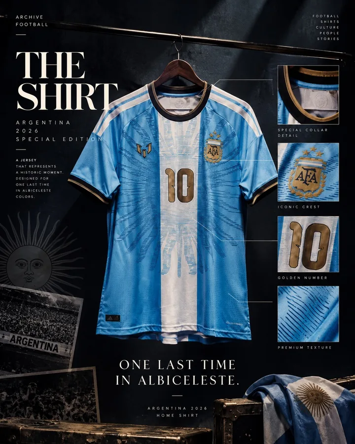 The Shirt: Argentina 2026 special edition details
